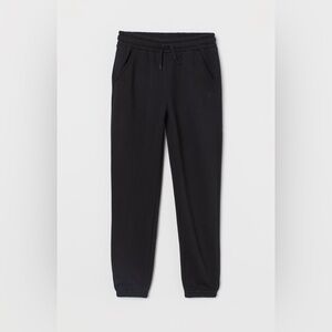 H&M Black Preowned Kids Joggers US 18